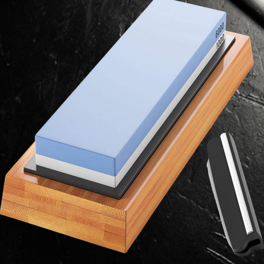 Sharp Pebble Premium Whetstone Knife Sharpening Stone 2 Side Grit 1000/6000