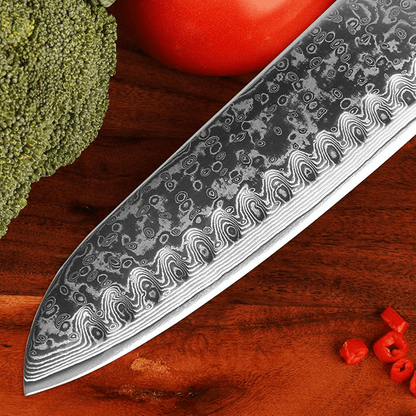 Akarui Santoku Knife – Cherrywood Essence