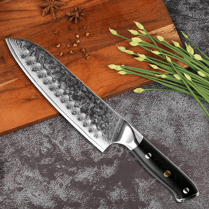 Akarui Santoku Knife – Cherrywood Essence