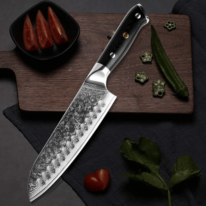 Akarui Santoku Knife – Cherrywood Essence