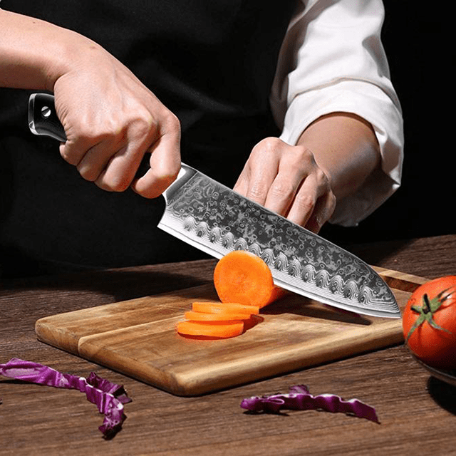 Akarui Santoku Knife – Cherrywood Essence