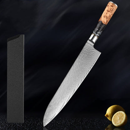 Katanami Damascus Steel Knife Set – Obsidian Shadow Edition