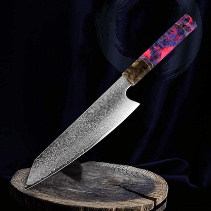 Kiritsuke Japanese Damascus Knife – Imperial Blade Edition