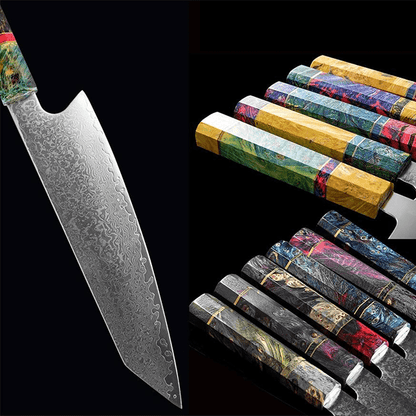 Kiritsuke Japanese Damascus Knife – Imperial Blade Edition