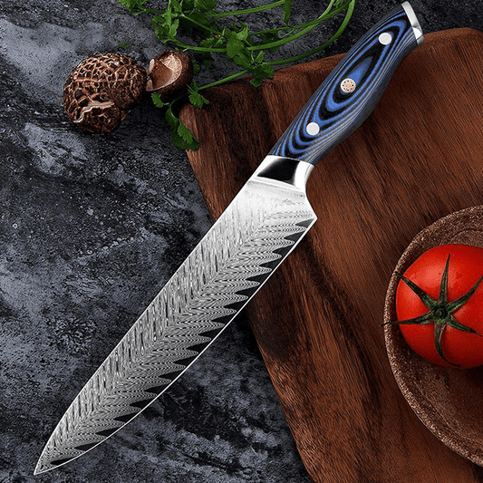 Mabayui  8" VG10 Gyuto Chef Knife – Midnight Blue Edition