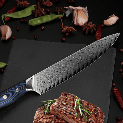 Mabayui  8" VG10 Gyuto Chef Knife – Midnight Blue Edition