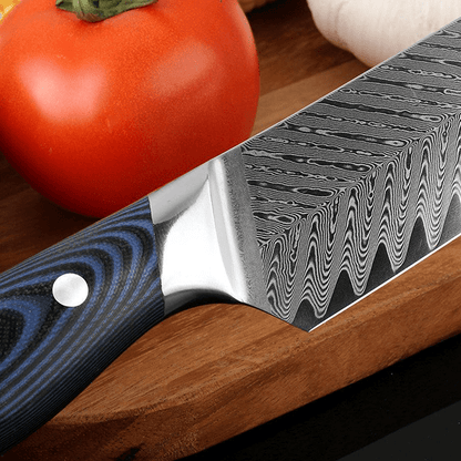 Mabayui  8" VG10 Gyuto Chef Knife – Midnight Blue Edition