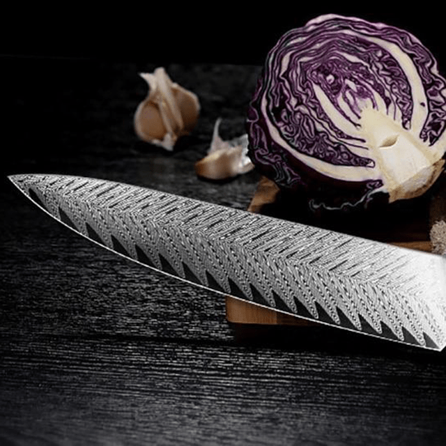 Mabayui  8" VG10 Gyuto Chef Knife – Midnight Blue Edition