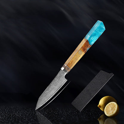 Seiki Premium Japanese Damascus Knife – Skyborn Blue Edition